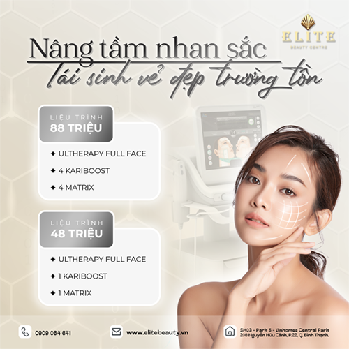 Ultherapy - Tái sinh vẻ đẹp trường tồn